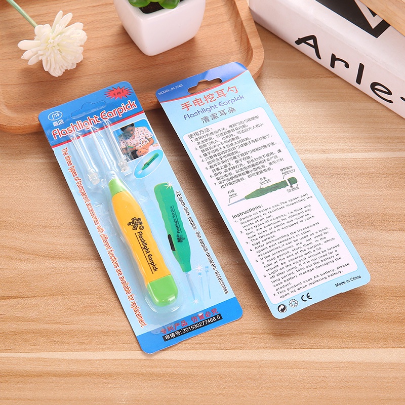 Lấy ráy tai có đèn siêu tiện lợi an toàn cho bé - Thiết bị lấy ráy tai có đèn