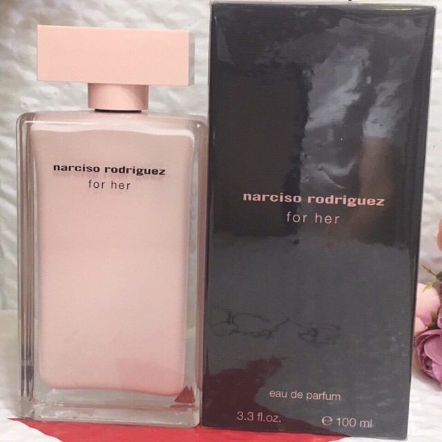 [Mã 159FMCGSALE giảm 8% đơn 500K] Nước Hoa Nữ Narciso Rodriguez For Her EDP 100ml - XT74