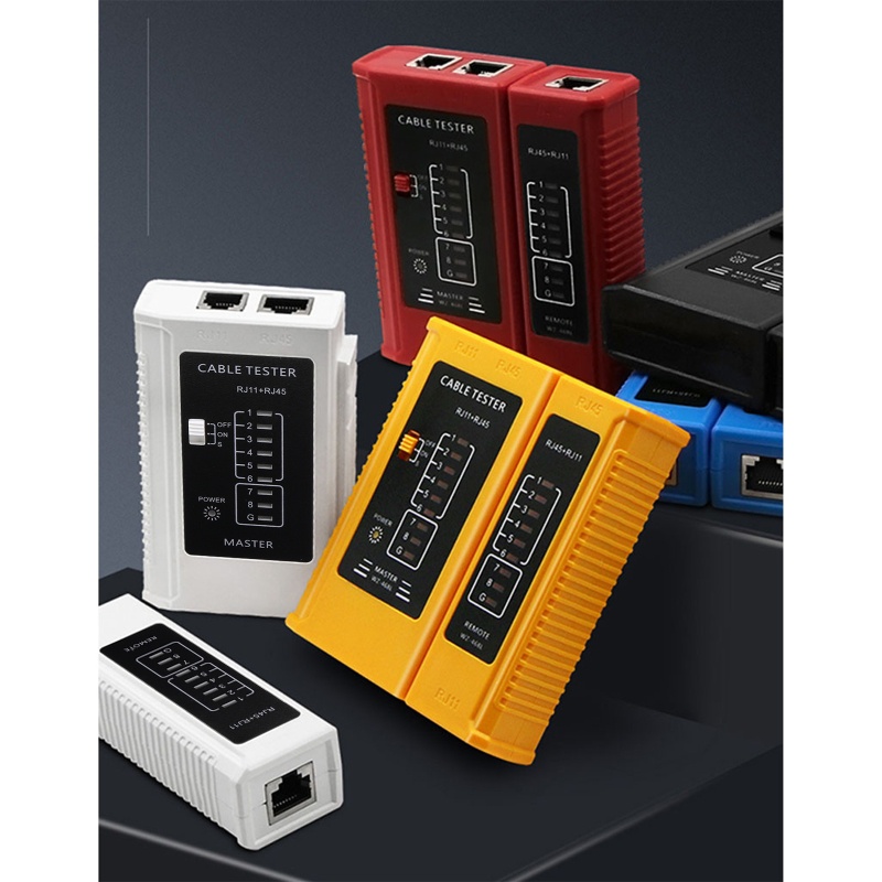 Dụng Cụ Kiểm Tra Dây Cáp Mạng Đa Năng RJ45 RJ11 LAN