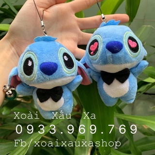 móc khoá Stitch gấu bông nhỏ ( 1 cái)