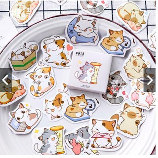 Set 15 sticker/ 10PVC sticker trang trí lịch, sổ tay