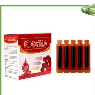  Fogyma hộp 20 ống sắt nước bổ sung cho cơ thể không lo nóng táo bón