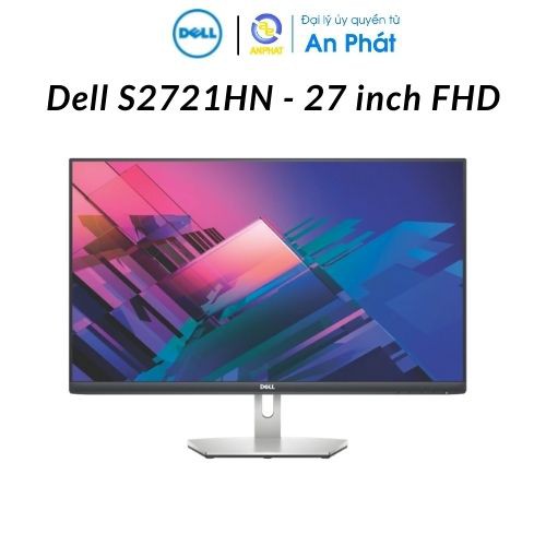 Màn hình Dell S2721HN 27 inch FHD IPS 75 Hz - Chính hãng BH 36 tháng