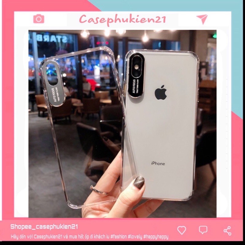 Ốp IPHONE AUTO FOCUS Chính Hãng KHÔNG_Ố_MÀU + #BẢO_VỆ_CAMERA ( Ảnh + Video thật)