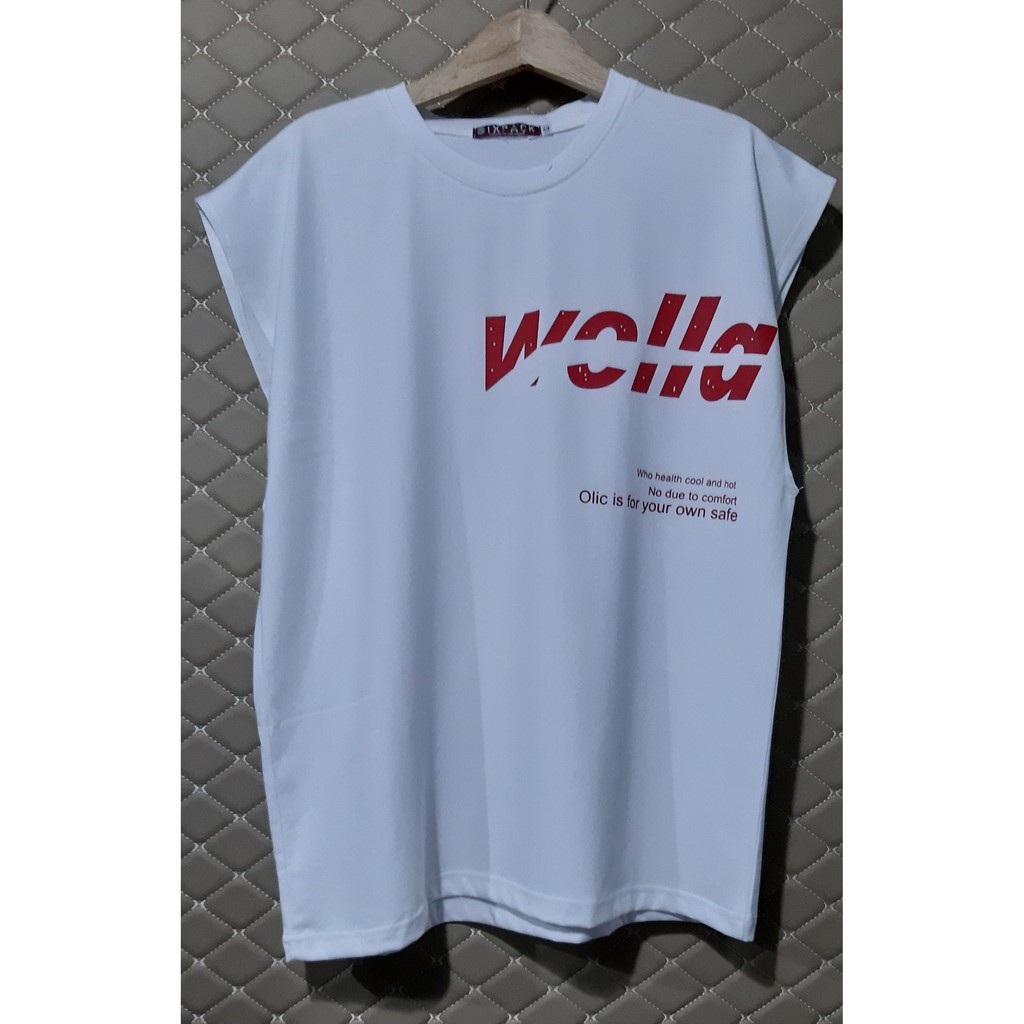 Áo thun Tanktop WOLLAGEE Unisex
