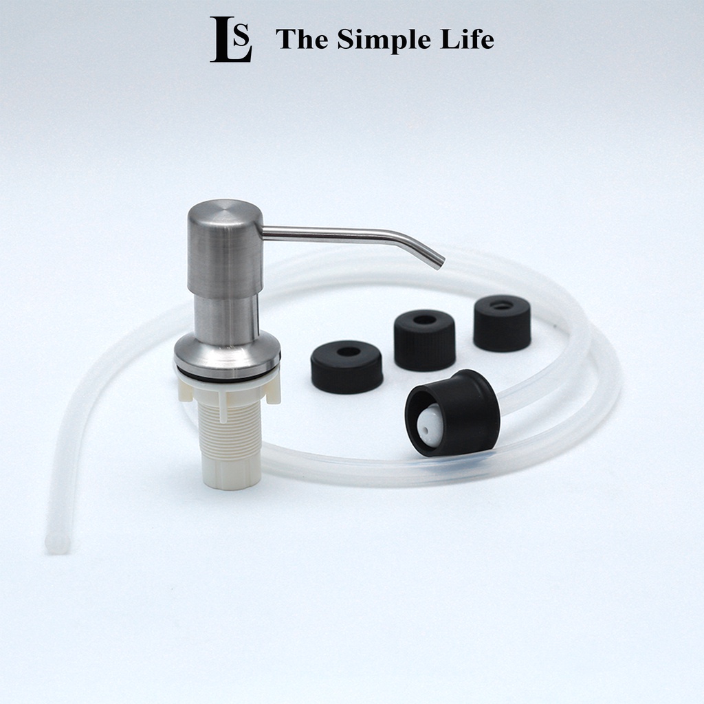 Vòi hút nước rửa chén, vòi hút nước rửa bát tự bơm hút nước rửa chén gắn chậu ống dẫn dài 1,2m Inox 304 [CHÍNH HÃNG]