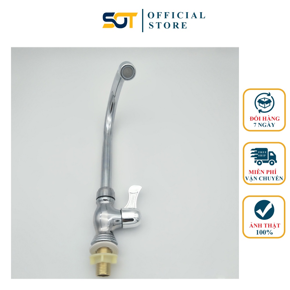 Vòi rửa chén, vòi chậu chén bát nhựa xi bóng Giá rẻ