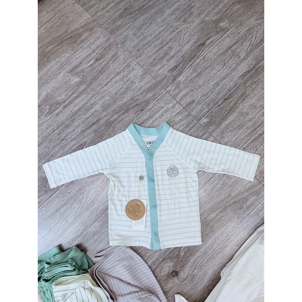 Áo sơ sinh dài tay hrnee