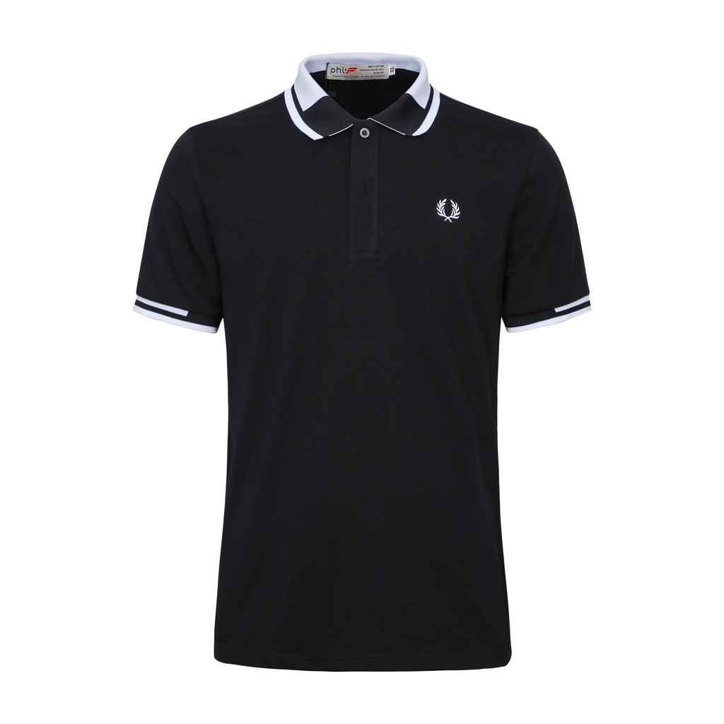Áo thun nam cổ bẻ bông lúa cao cấp PHL Fashion ATBL111 hàng vnxk