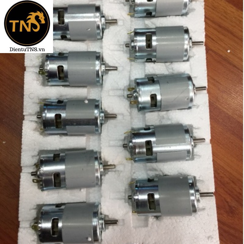 TNS.. motor 775 200w, 18k vòng hàng mới 100% bạc đạn trên 12-36v