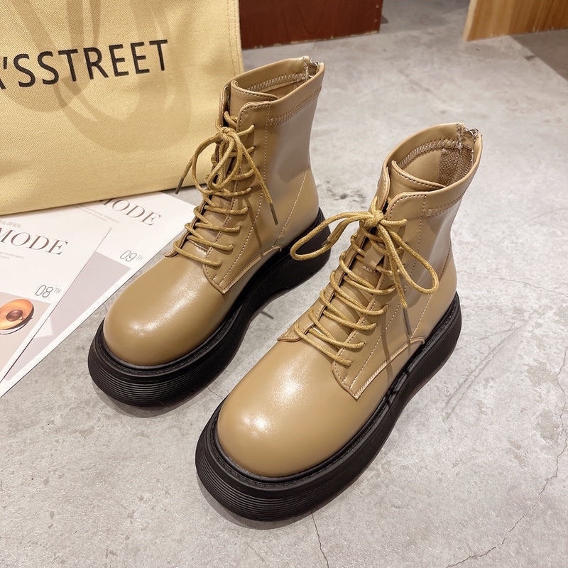 BOOT THẤP CỔ ĐAN DÂY