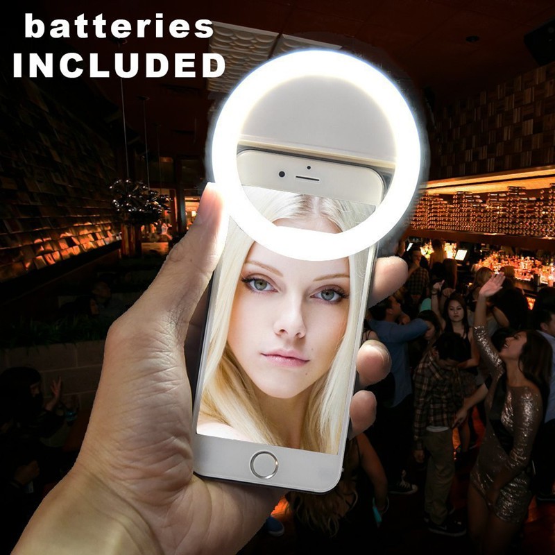 ĐÈN LED HỖ TRỢ SELFIE KẸP ĐIỆN THOẠI | BigBuy360 - bigbuy360.vn