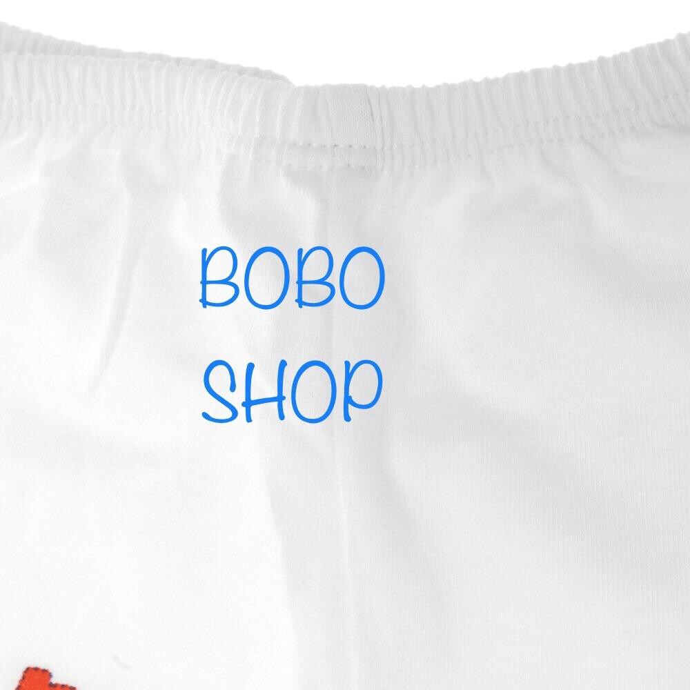 Set 5 Quần Dài Bo Trắng Bosinis Cho Bé