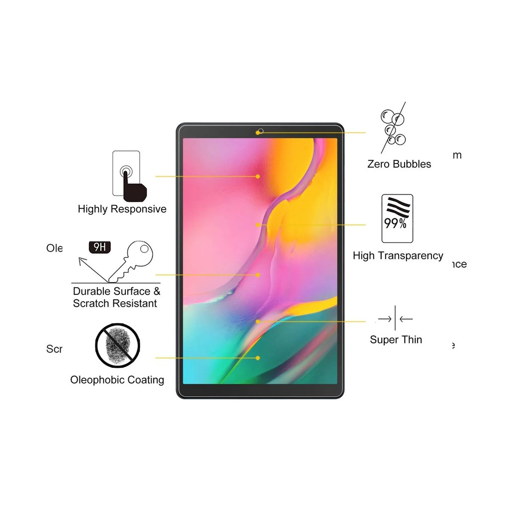 Kính Cường Lực Bảo Vệ Màn Hình Chống Trầy Xước Cho Samsung Galaxy Tab S Series S2 3 5e 6 6lite 7 7 + S 8.4 "