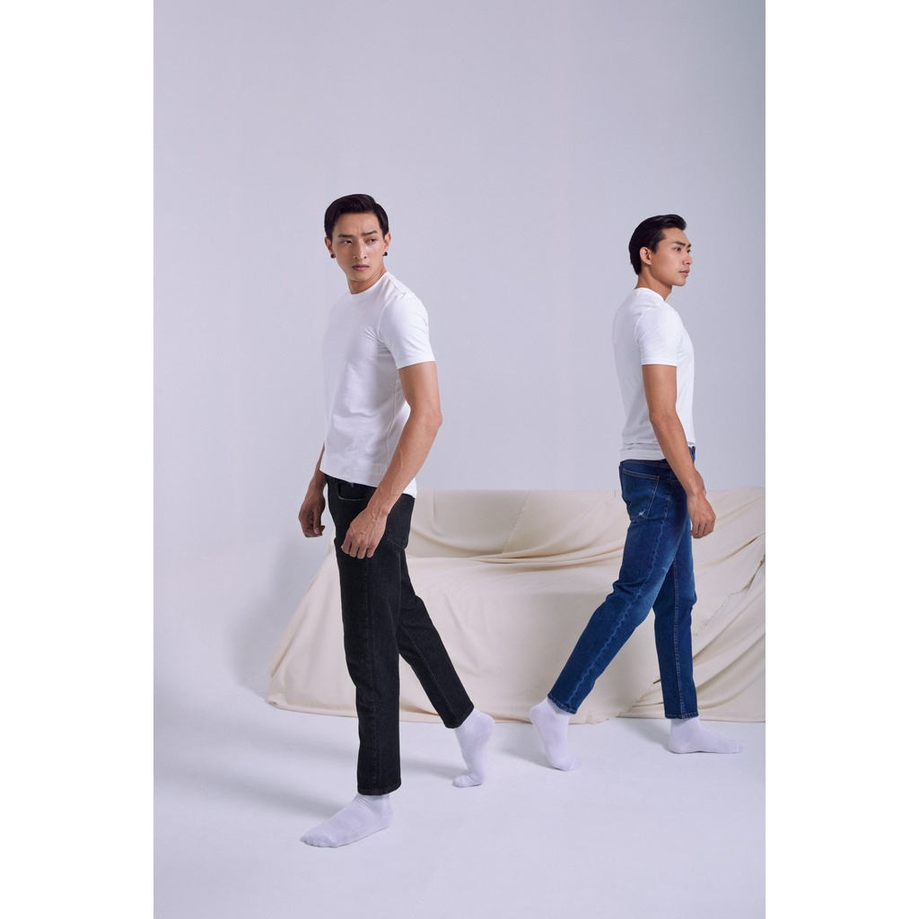 Quần jean nam BEN &amp; TOD 22007 trơn đơn giản, co giãn 4 chiều, cao cấp, dày dặn