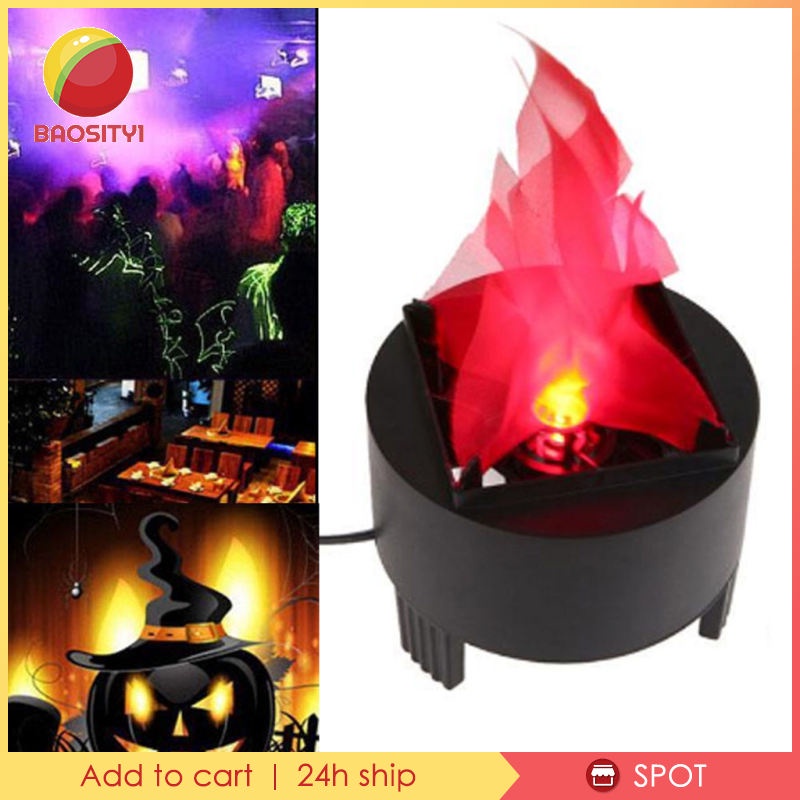 ✨Hàng sẵn sàng✨Đèn LED mini phong cách ngọn lửa 3D dùng để trang trí cho buổi tiệc