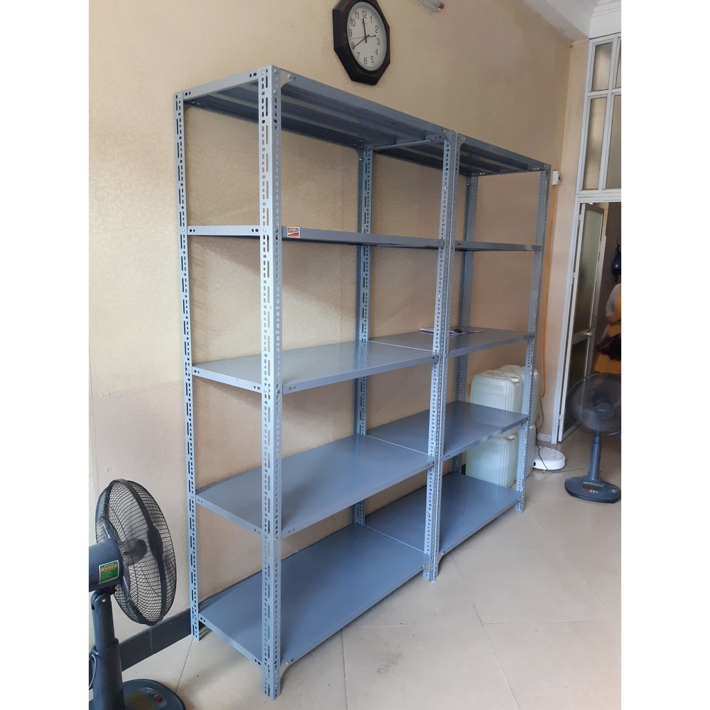 kệ sắt v lỗ,kệ để hàng trong kho,kệ trưng bày