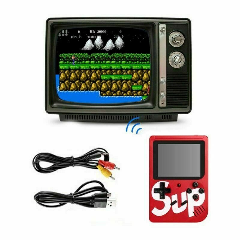 Sup 400 2 inch Built-in Retro Game Console Mini Handheld Player Support TV Out super mario Video Play