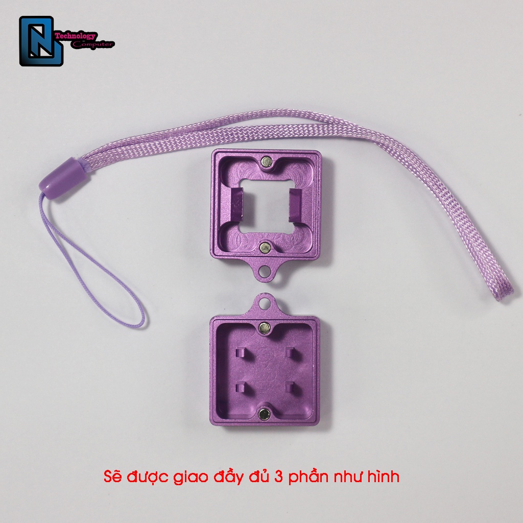 Mở Switch Cơ Hỗ Trợ Tháo Tất Cả Switch Chất Liệu Nhôm Đúc Nguyên Khối Sơn Tĩnh Điện Không Bay Màu