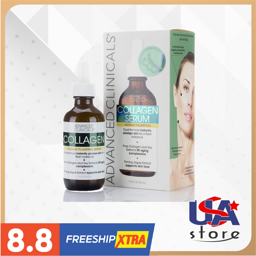 Serum dưỡng da Advanced Clinicals Collagen 52ml