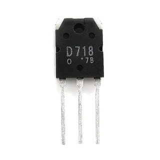 Linh kiện bán dẫn d718 to247 trans npn 8a 120v