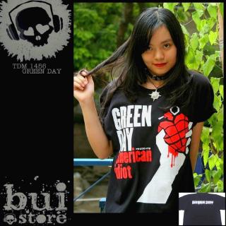 [Mã BUIS45K giảm 45k] Green Day TDM 1456 - Áo Rock band tee phông thun