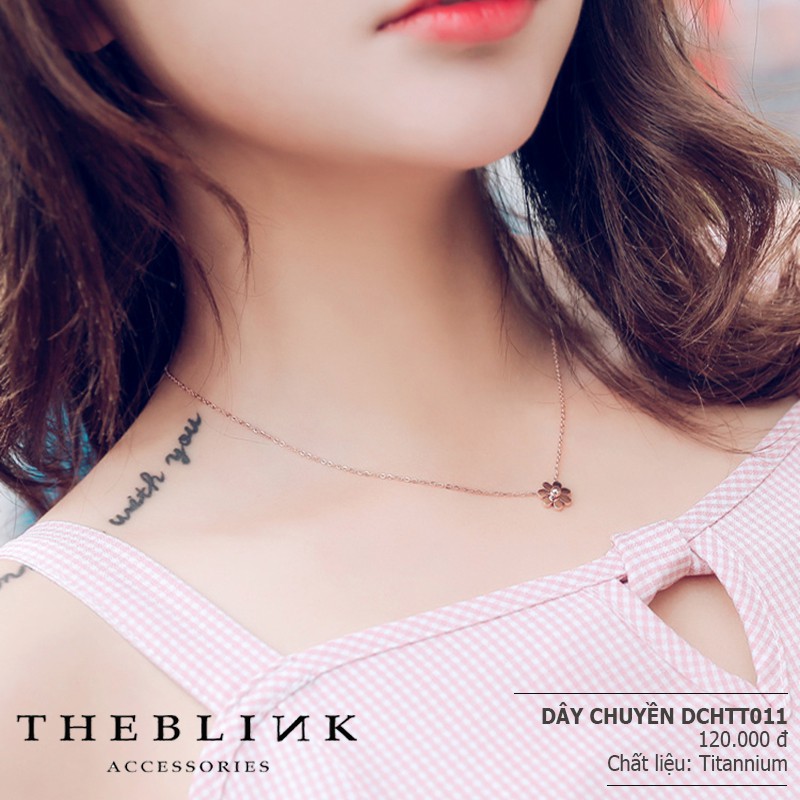 Dây chuyền Titan - Hoa cúc- Daisy