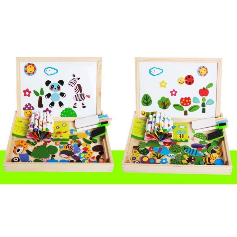 Bảng Ghép Tranh Nam Châm chủ đề động vật