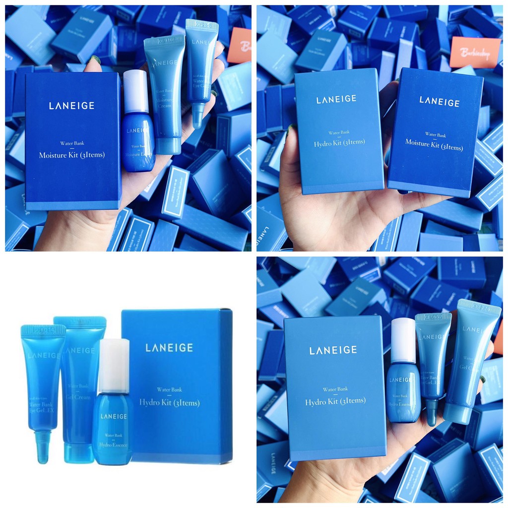 Bộ  dưỡng  da  laneige  + kem mắt Laneige 3ml