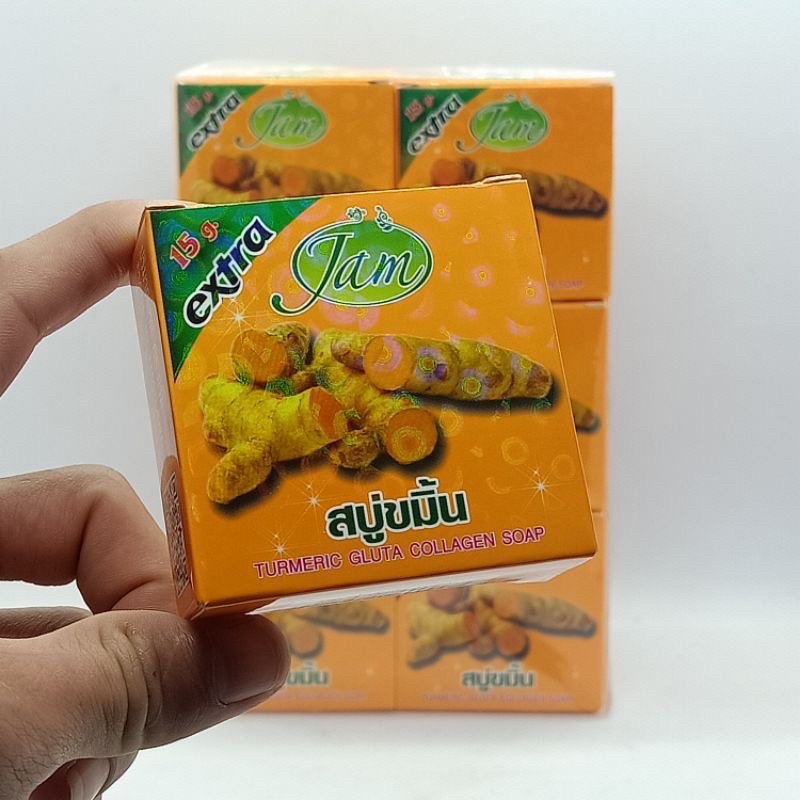 1 BÁNH XÀ PHÒNG CAM NGHỆ ORANGE NATURAL SOAP