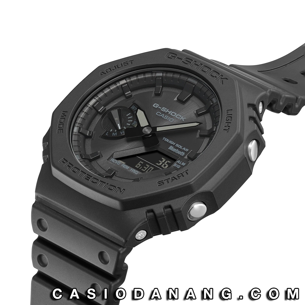 Đồng hồ nam dây nhựa Casio G-Shock chính hãng GA-B2100-1A1DR (45mm) - bảo hành 5 năm