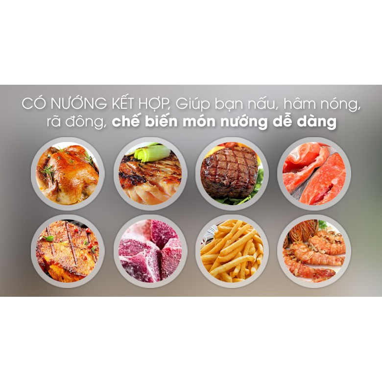 Lò vi sóng Sharp  R-G728XVN-BST 28 lít có nướng