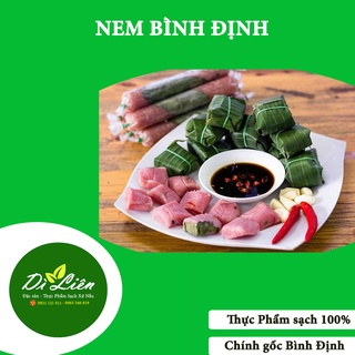 Bịch 10 cái Nem chua Bình Định chính gốc - Nem lá ổi