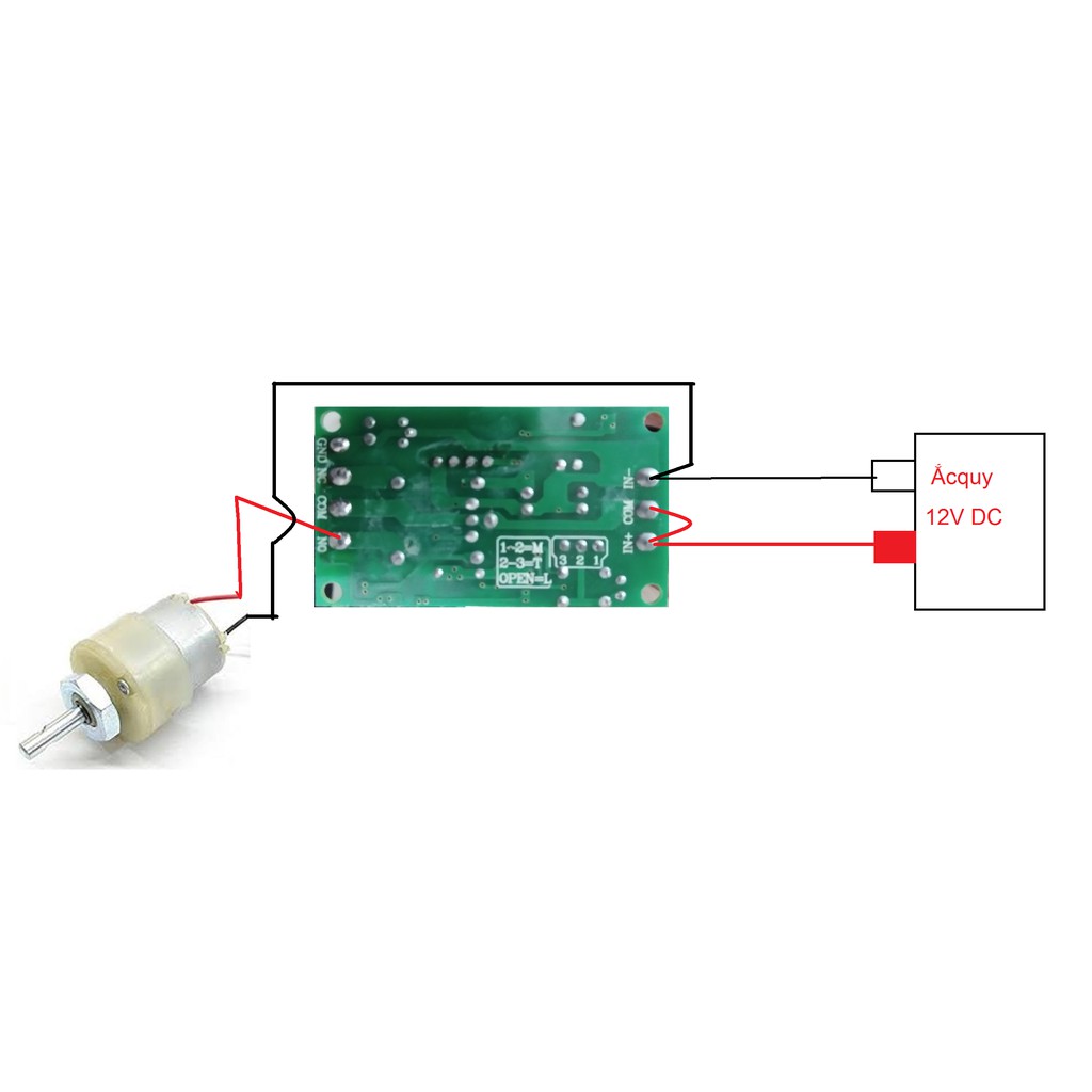 Bộ công tắc điều khiển từ xa 12V 433MHZ( 2 remote chống thấm nước, điều khiển bằng 1 nút nhấn)(tặng kèm 4 pin CR2016)