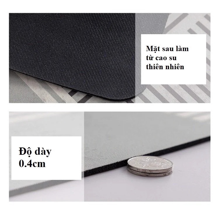 Thảm bếp 4 lớp siêu thấm - Thảm Vintage