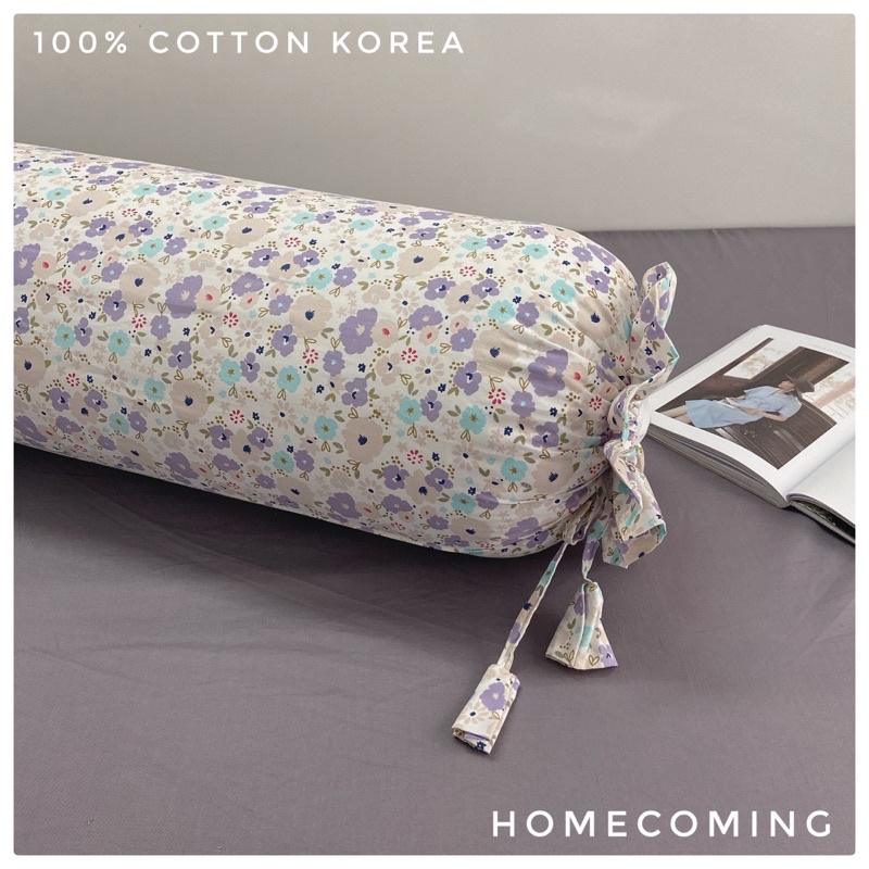 [Nhiều mẫu] Vỏ gối ôm dài họa tiết 100% Cotton Hàn kích thước chuẩn 35x100/80x100 thương hiệu Homecoming VN