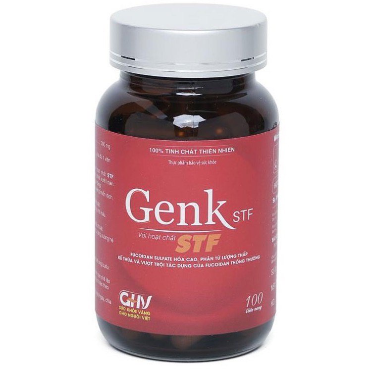 Sản phẩm Genk STF phòng ngừa và hỗ trợ người bị ung thư, hộp 30 viên – Health Pharmacy