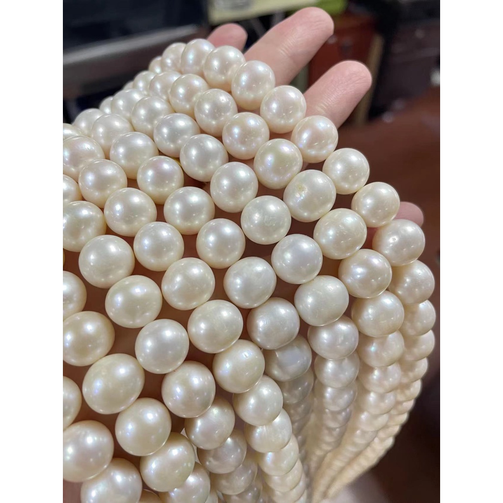 Chất Lượng Tốt Chất Lượng Cao Hạt Ngọc Trai Nước Ngọt Tự Nhiên Hình Khoai Tây Màu Trắng Hồng Tím Làm Trang Sức