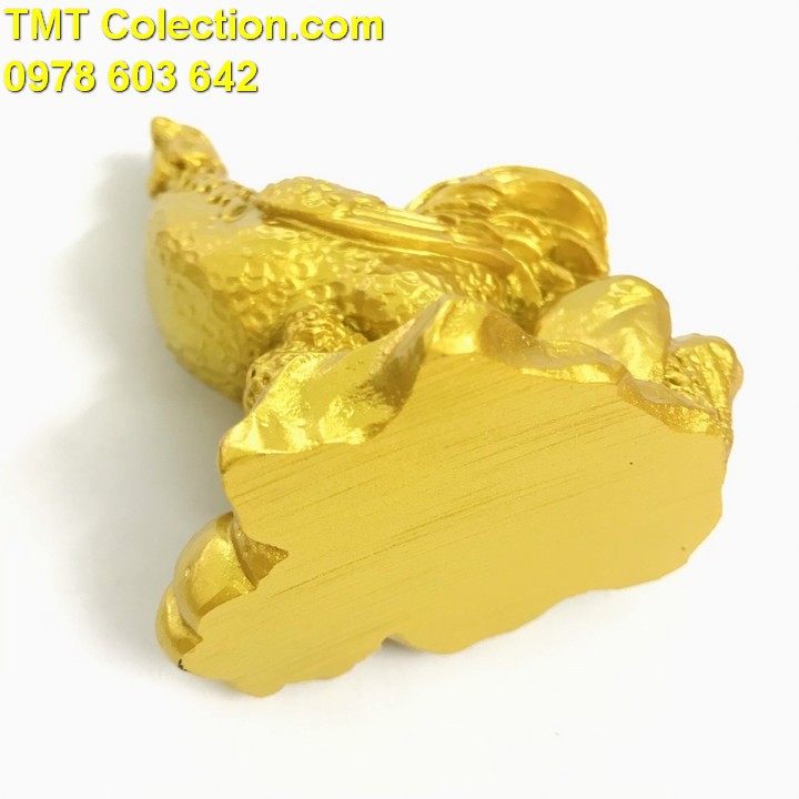 Tượng Con Gà Vàng dùng để trưng bày, trên xe oto, làm quà tặng, biếu dịp Lễ, Tết, kỷ niệm - TMT Collection - SP005239