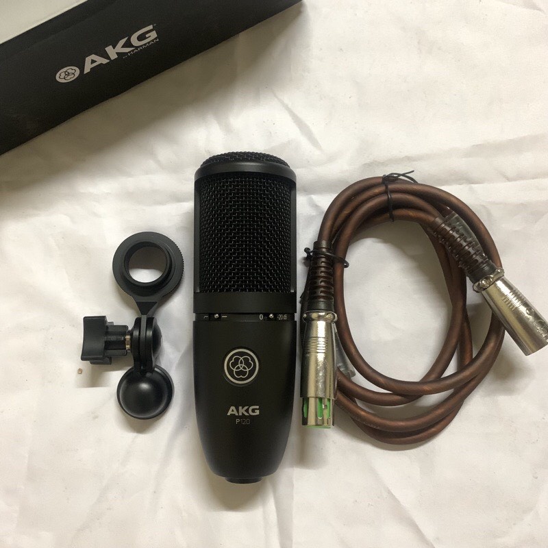 AKG P120 Micro Vocal Condenser Thu Âm Phòng Studio, Mic Biểu Diễn Microphone Cardioid