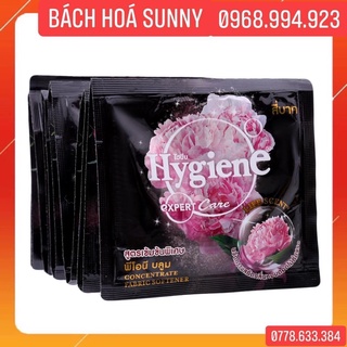 Dây nước xả vải hygient Thái Lan 12 gói (màu đen)