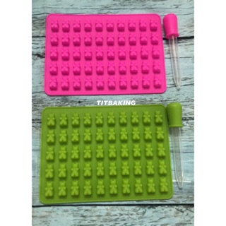 Khuôn silicon kẹo chip chip không ống hút