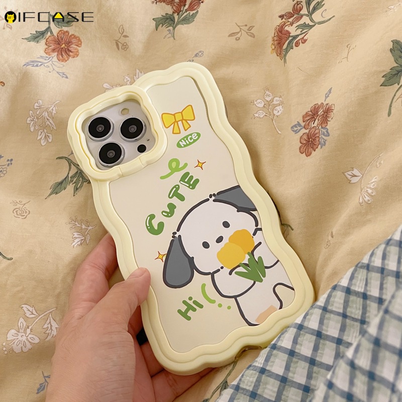 Ốp Điện Thoại Dẻo Họa Tiết Hoa Tulip Kèm Giá Đỡ &amp; Dây Đeo Cho iPhone 13 12 11 Pro Max XS Max