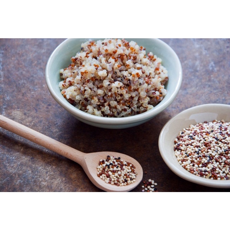 Hạt Diêm Mạch Hữu Cơ Quinoa Mixed 3 loại (trắng, đỏ đen) ăn kiêng eatclean
