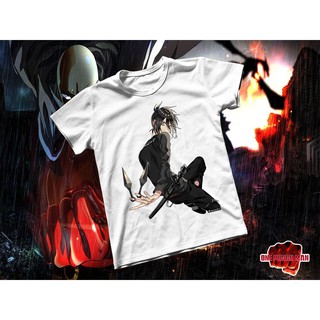 Áo thun Cotton Unisex - Anime - One-Punch Man - Sonic siêu thanh