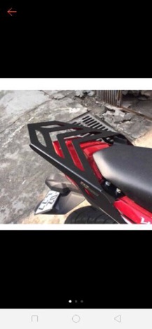 CẢNG SAU XE MÁY KIỂU XƯƠNG CÁ (XE EX 150/SIRUS XĂNG CƠ/WINNER/WINNER X)