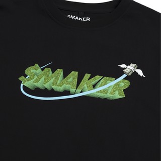 Áo thun FLYING MONEY TEE IN BLACK [ Smaker ]