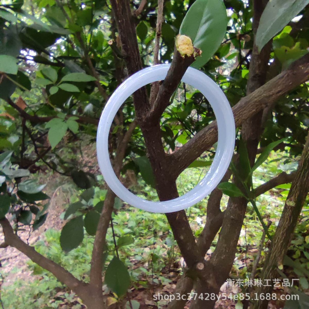 Vòng Đeo Tay 56 Chi Tiết Hạt Ngọc Thạch Trong Suốt Phong Cách Trung Hoa