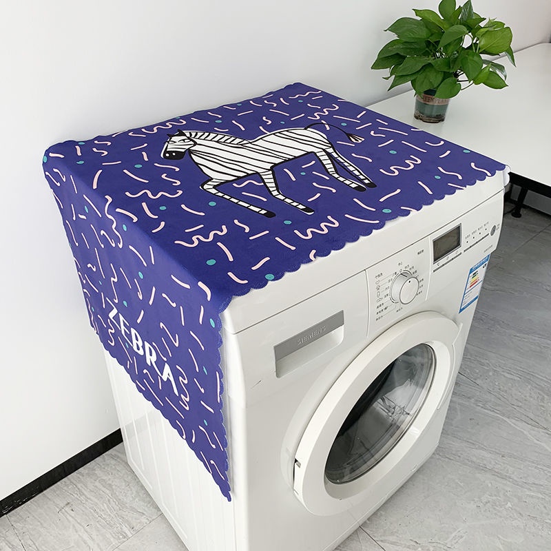 Khăn Vải Chống Nắng Cho Máy Giặt Cửa đơn / Cửa đôi Vải Che Tủ Lạnh Thùng Giặt Khăn Lau Bụi Lò Nướng / Lò Vi Sóng Khăn Che Tủ Lạnh