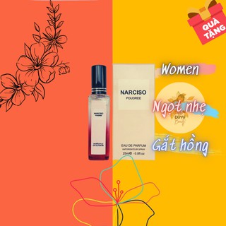 Nước hoa tinh dầu thơm Pháp 🌺 [𝗦𝗜𝗘̂𝗨 𝗦𝗔𝗟𝗘 - 𝗙𝗥𝗘𝗘𝗦𝗛𝗜𝗣] 🌺 N.A.R.C.I.S.O POUDREE - Xịt thơm siêu dai với đầu xịt TIẾT KIỆM